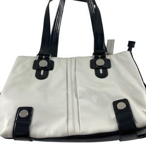 Naturalizer Black and White Women's Handbag